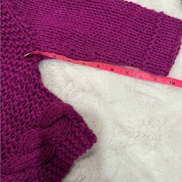 Free People Purple Knit Cardigan - Picture 8 of 10